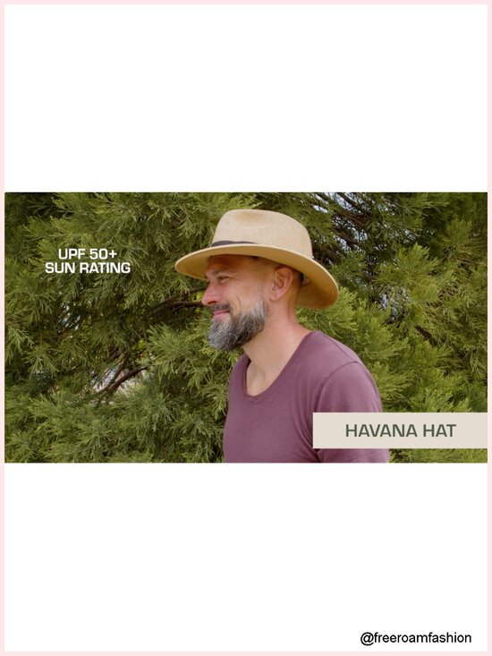 Unisex Fedora Sun Hat with 2.25\